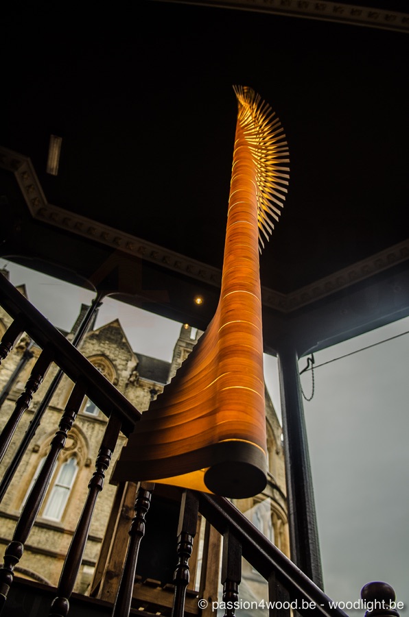 elix lighting in maple wood - Cambridge Chop House - Passion 4 Wood - Loci Interiors